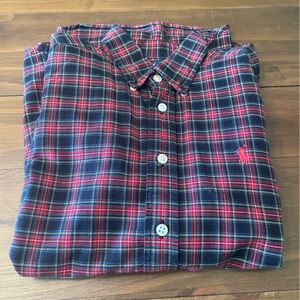 Ralph Lauren size Medium 12/14 long sleeve button down
